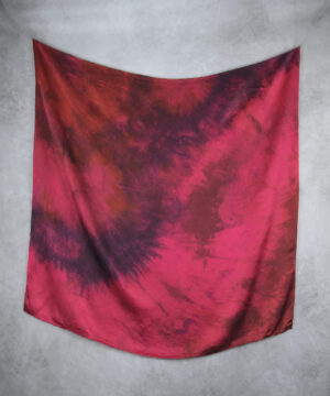 Alternative view of Luxusná hodvábna šatka LIMITED_348, Ručná výroba na Slovensku, 90 x 90cm