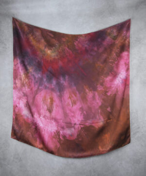 Alternative view of Luxusná hodvábna šatka LIMITED_352, Ručná výroba na Slovensku, 90 x 90cm