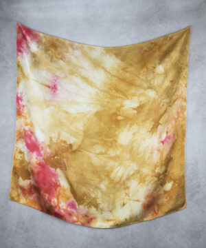 Alternative view of Luxusná hodvábna šatka LIMITED_353, Ručná výroba na Slovensku, 90 x 90cm