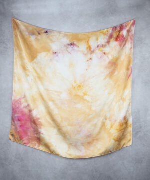 Alternative view of Luxusná hodvábna šatka LIMITED_355, Ručná výroba na Slovensku, 90 x 90cm