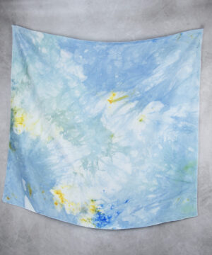 Alternative view of Luxusná hodvábna šatka VZOR_92, 85 x 90cm, Vyrobené na Slovensku